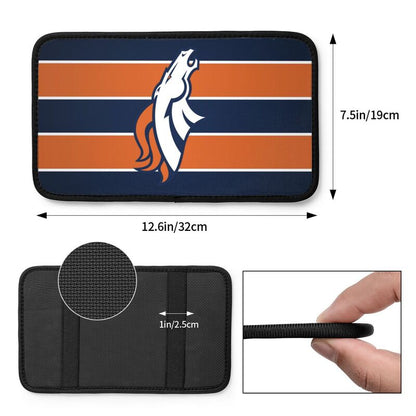 Denver Broncos1 Printed car armrest box pad anti-abrasion pad