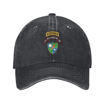 Ranger Printed unisex baseball cap outdoor hats adjustable cap trucker gift hat