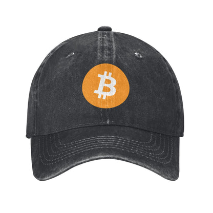 Bitcoin Printed unisex baseball cap outdoor hats adjustable cap trucker gift hat