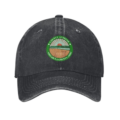 Seal Of Ashtabula County (Ohio) Auditor Printed unisex baseball cap adjustable cap outdoor sun hats trucker hat