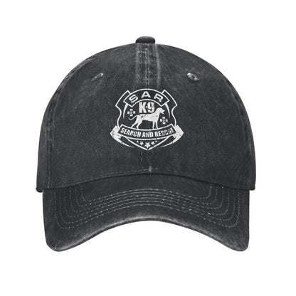 K-9 Search And Rescue Printed unisex baseball cap outdoor hats adjustable cap trucker gift hat