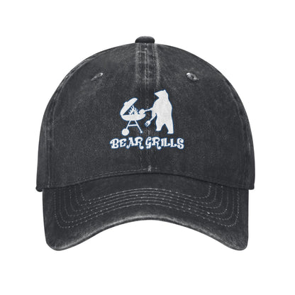Bear Grills Printed unisex baseball cap adjustable cap outdoor sun hats trucker hat