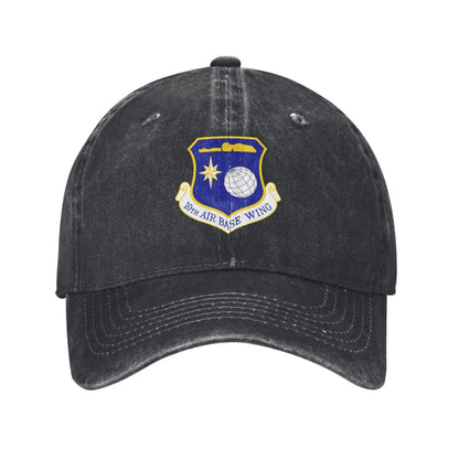 10th Air Base Wing Printing unisex baseball cap adjustable cap veteran gift