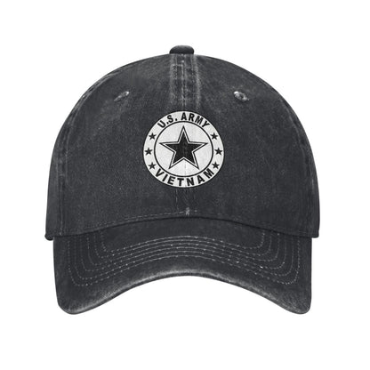 US Army Vietnam Veteran(2) Printed unisex baseball cap adjustable cap outdoor sun hats trucker hat