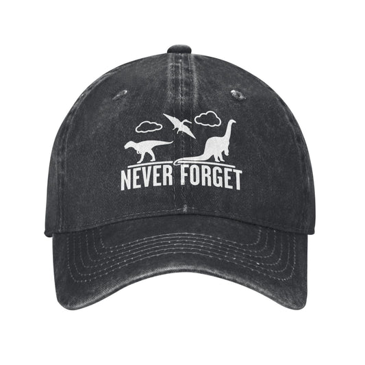 Never Forget Printed unisex baseball cap adjustable cap outdoor sun hats trucker hat