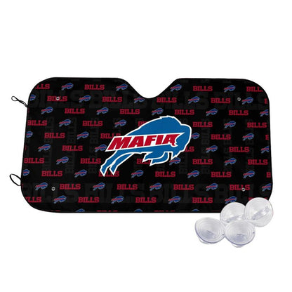 Buffalo Bills 4 Printed is suitable for front Car windshield sunshades Car windshield sunshades