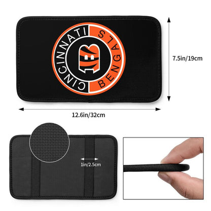 Cincinnati Bengals print car armrest protective cover Car center console armrest pad