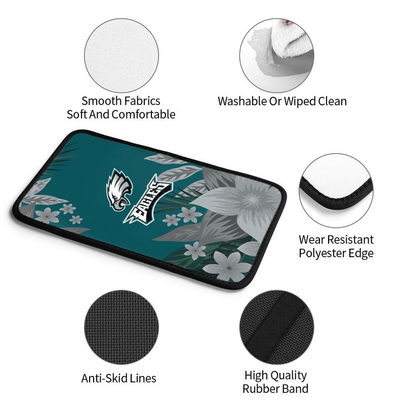 Philadelphia Eagles Car armrest box protective cover car center console armrest pad