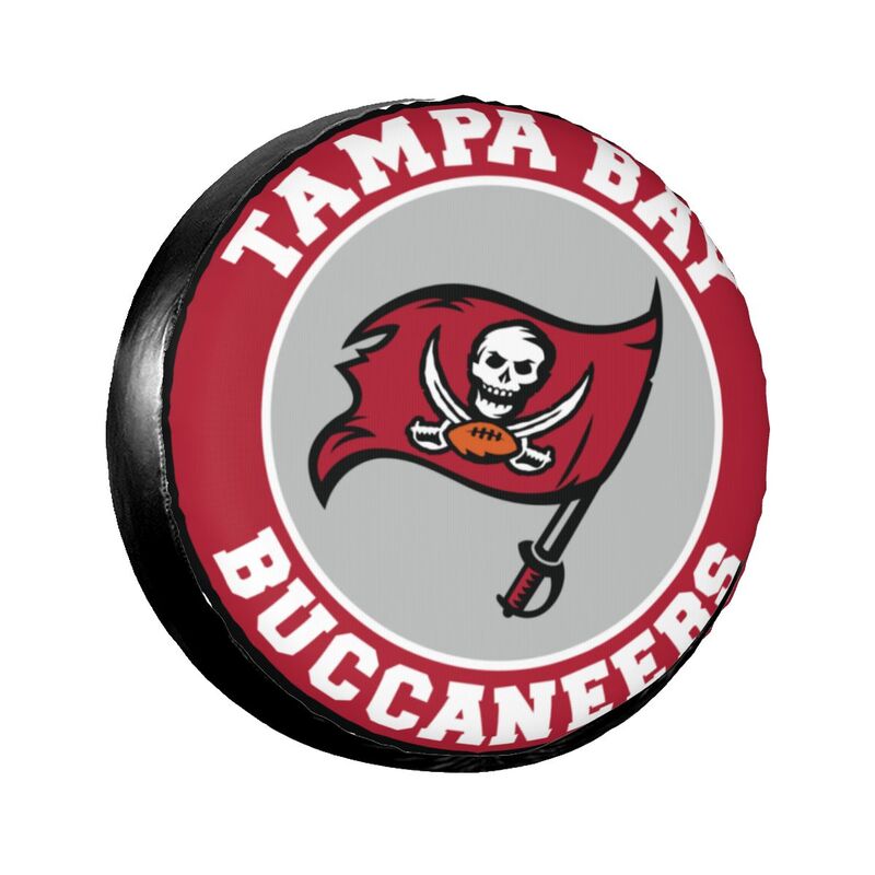 Tampa Bay Buccaneers 8 Printing tire protection cover car sun protection tire protection covers