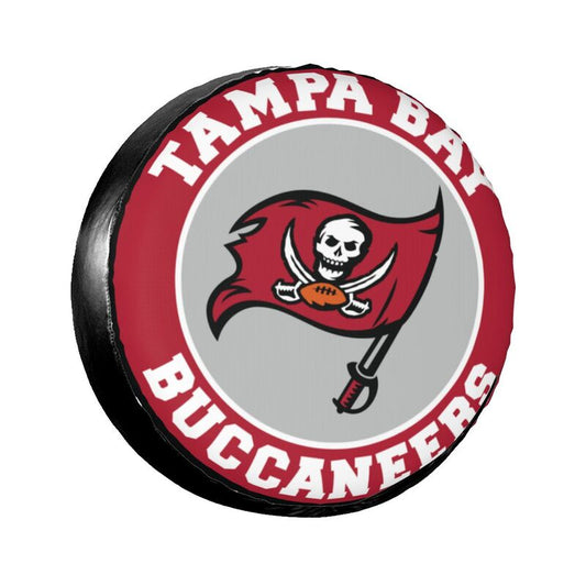 Tampa Bay Buccaneers 8 Printing tire protection cover car sun protection tire protection covers