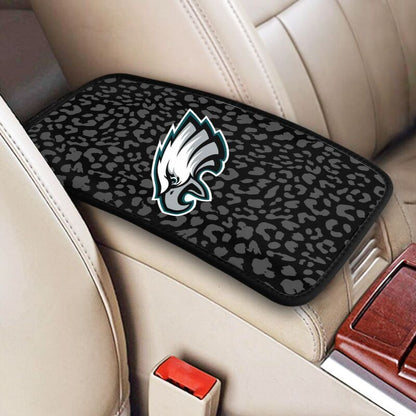 Philadelphia Eagles printed Car handrail box cushion Personalized car armrest cover