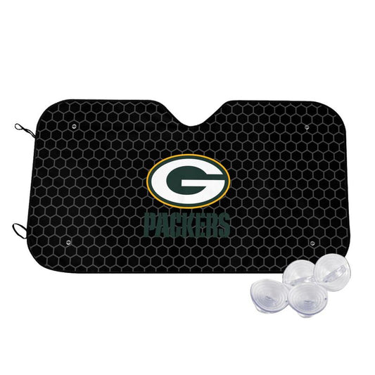 Green Bay Packers Printed is suitable front Car windshield sunshades Car windshield sunshades