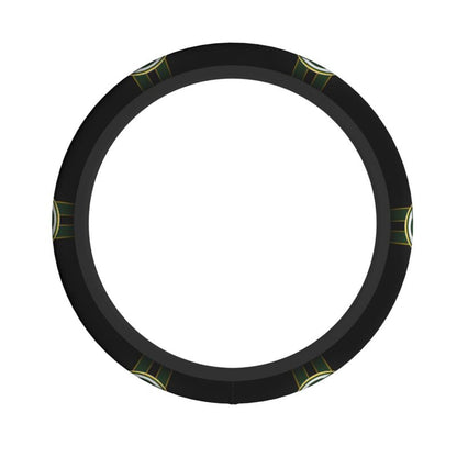 Green Bay Packers 5 Printed car anti-skid cover elastic steering wheel cover