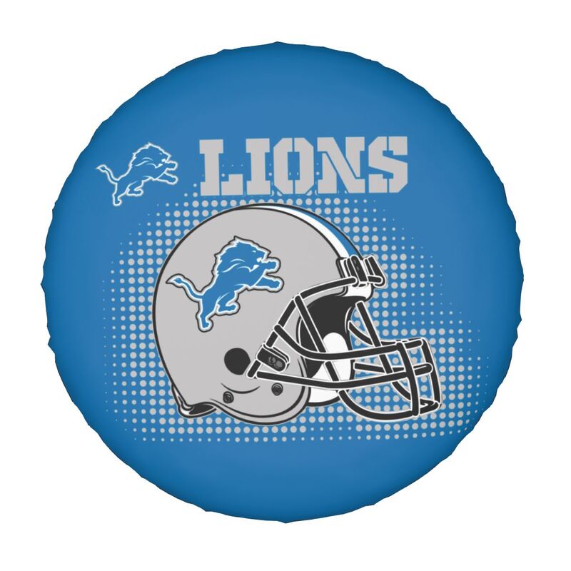 Detroit Lions Printed tire protection cover car sun protection tire protection cover