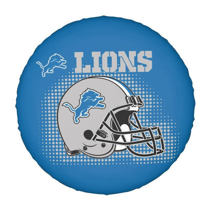 Detroit Lions Printed tire protection cover car sun protection tire protection cover