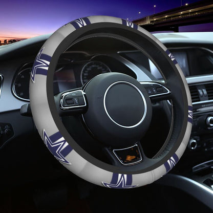 Dallas Cowboys 7 Printed breathable anti slip cover elastic steering wheel cover
