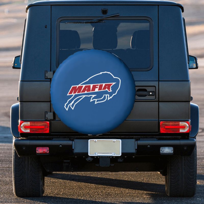 Buffalo Bills Car tire protective cover waterproof and dustproof tire cover