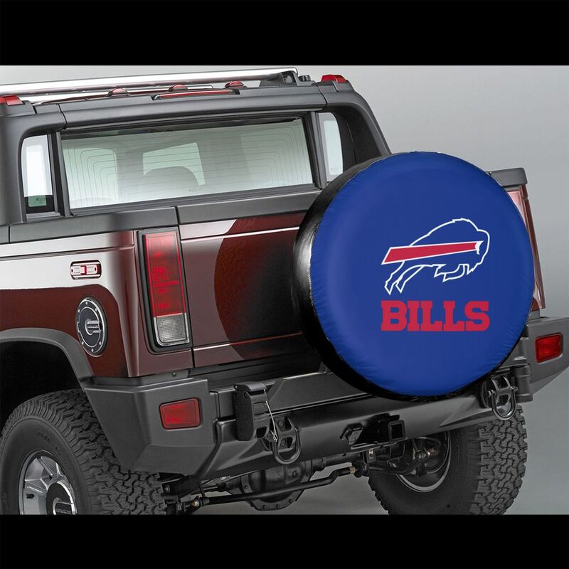 Buffalo Bills 3 car dustproof sunscreen tyre protective cover Tyre protective cover