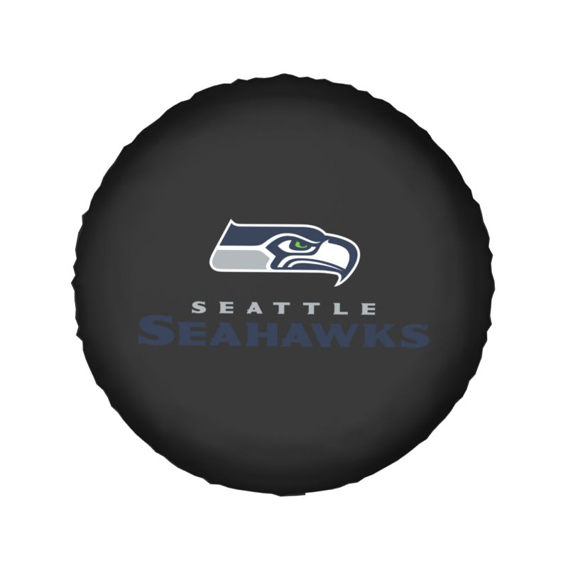 Seattle Seahawks Car tire protective cover waterproof and dustproof tire cover