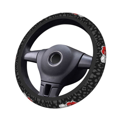 Kansas City Chiefs Printed elastic steering wheel cover car steering wheel protective cover