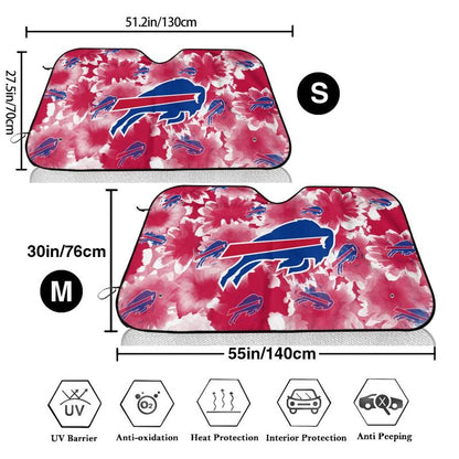 Buffalo Bills Printed multi size car front windshield sunshade car windshield sunshade