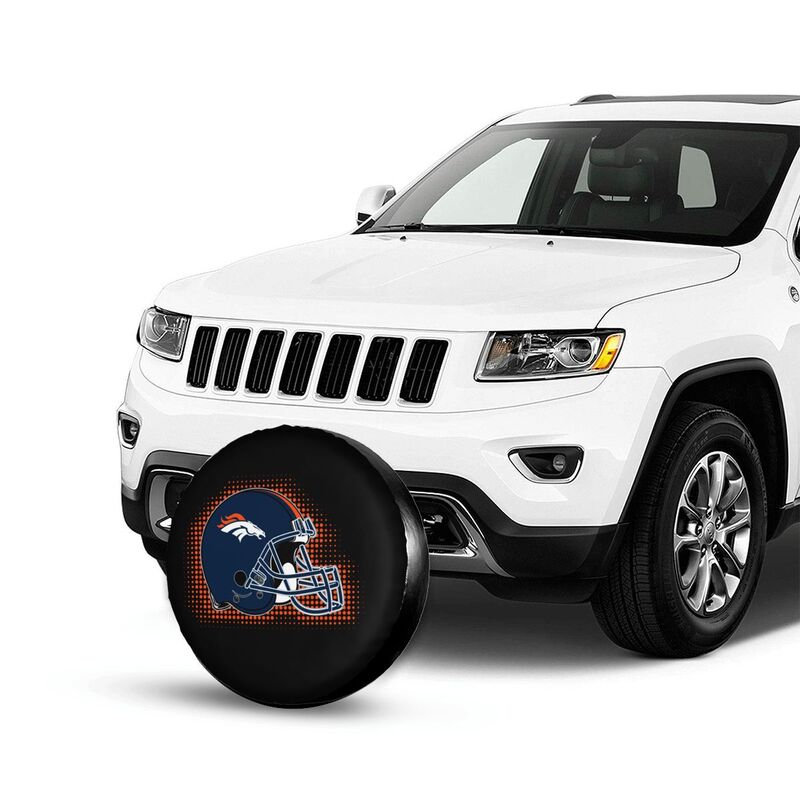 Denver Broncos Printing tire protection covers car sun protection tire protection cover