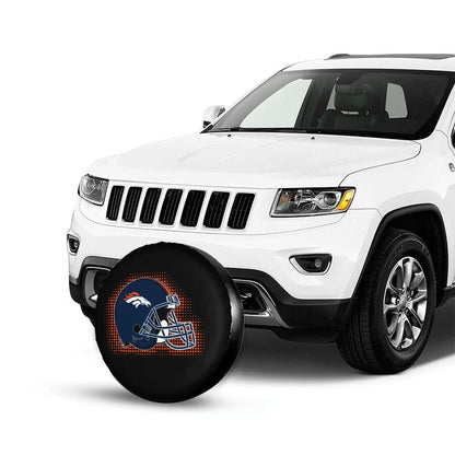 Denver Broncos Printing tire protection covers car sun protection tire protection cover