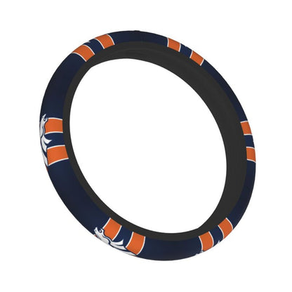 Denver Broncos 2 Printed breathable elastic steering wheel protective cover