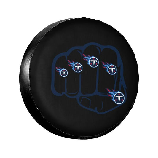Tennessee Titans Print tire protection cover car spare tire dust protection covers