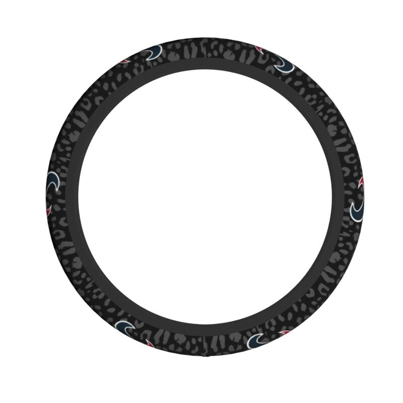 Houston Texans Printed elastic steering wheel cover car anti-skid cover