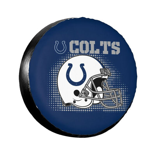 Indianapolis Colts Printed tire protection cover car sun protection tire protection cover