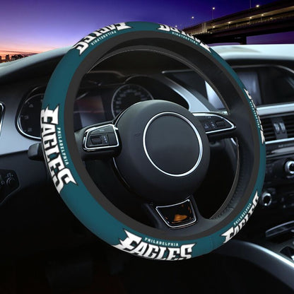 Philadelphia Eagles Printed breathable elastic steering wheel anti slip cover