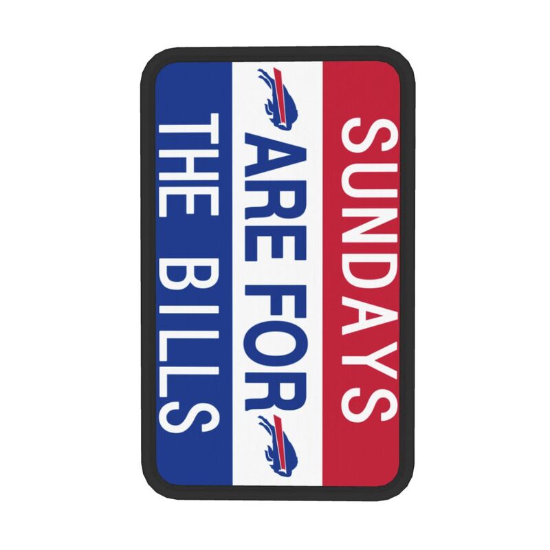 Buffalo Bills Personalized printed car armrest cover Car handrail box cushion