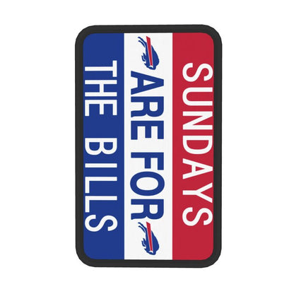 Buffalo Bills Personalized printed car armrest cover Car handrail box cushion
