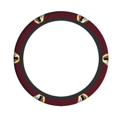 Washington Commanders Printed breathable elastic steering wheel protective cover