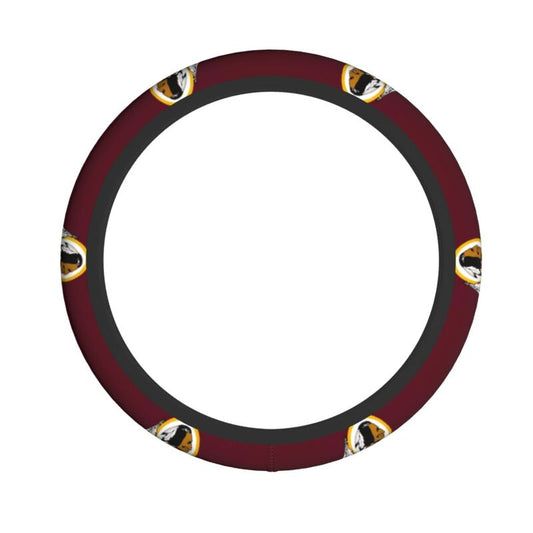 Washington Commanders Printed breathable elastic steering wheel protective cover