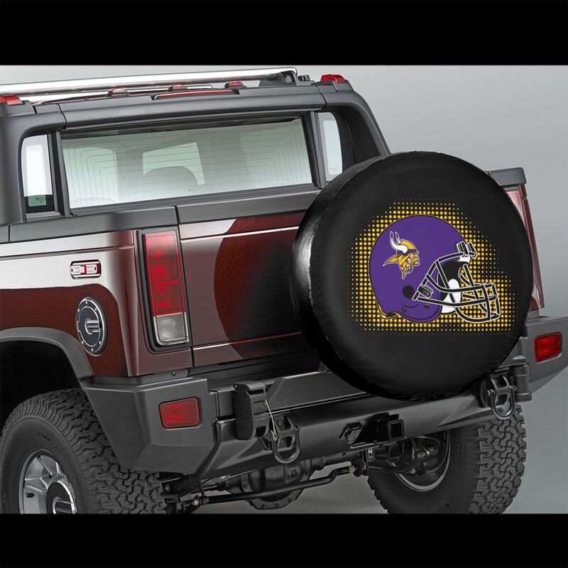 Minnesota Vikings Printing tire protection covers car sun protection tire protection cover