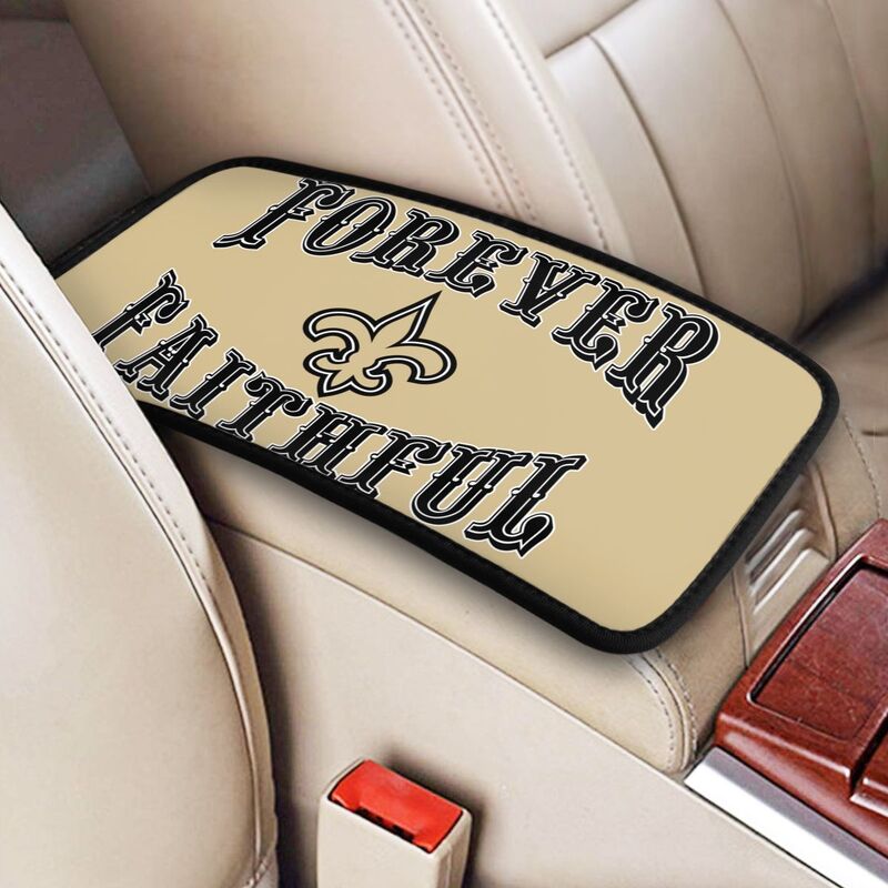 New Orleans Saints Print car armrest box cover armrest protective cover