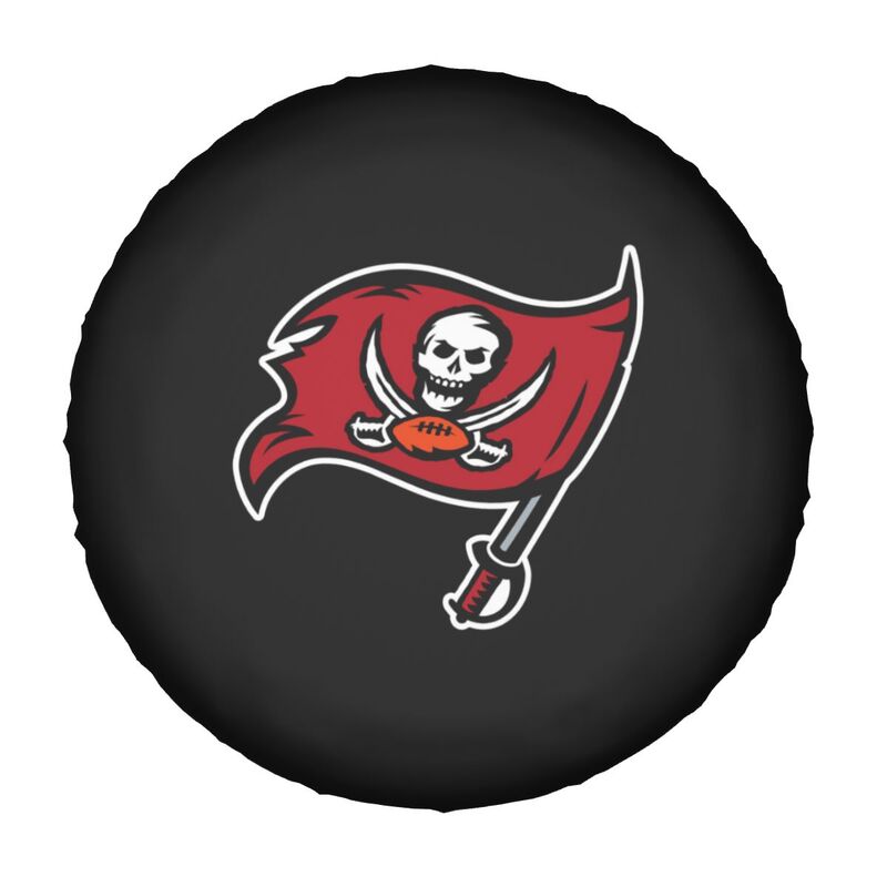 Tampa Bay Buccaneers 2 car dustproof sunscreen tyre protective cover Tyre protective cover