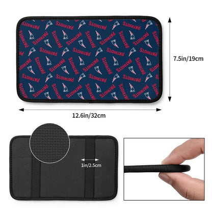 New England Patriots  Printed armrest protective cover car armrest box cushion