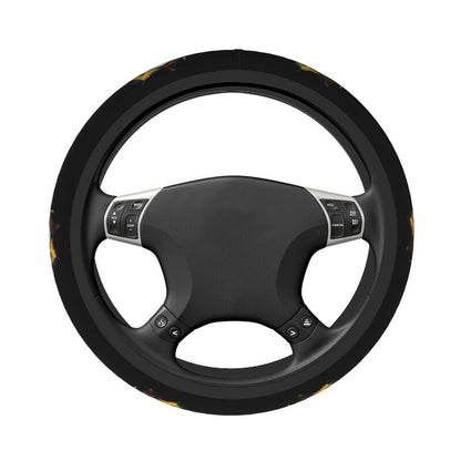 Green Bay Packers Printed elastic steering wheel cover car protective cover
