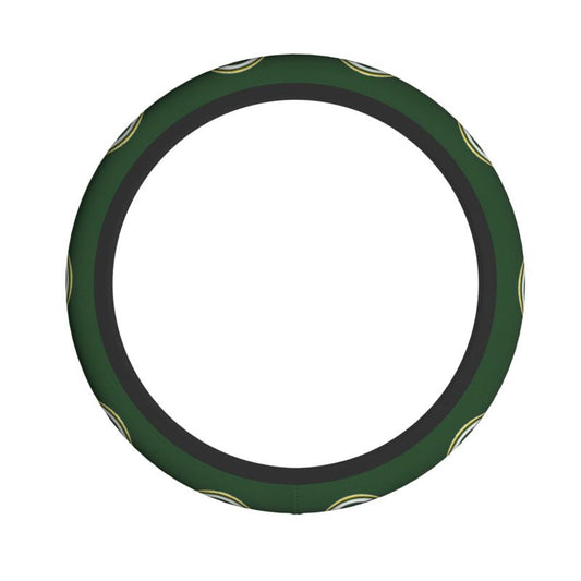 Green Bay Packers 1 Printed breathable elastic steering wheel anti slip cover