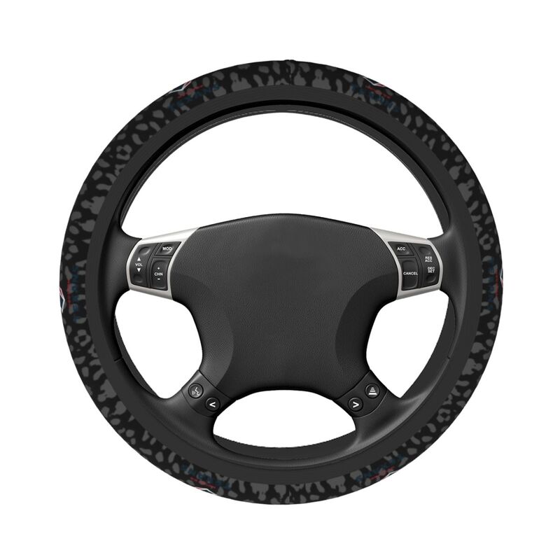 Houston Texans 1 Printed elastic steering wheel cover car anti-skid cover