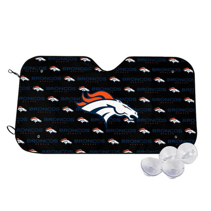 Denver Broncos Printed is suitable for front Car windshield sunshades Car windshield sunshades