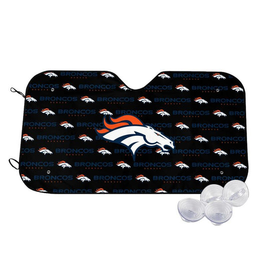 Denver Broncos Printed is suitable for front Car windshield sunshades Car windshield sunshades