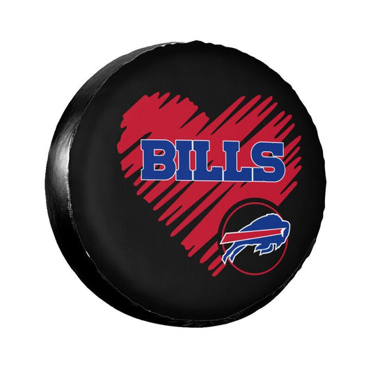 Buffalo Bills Printed car spare tire dust protection cover tire protection cover