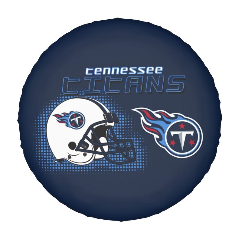 Tennessee Titans Print car tire protection cover car spare tire dust protection covers