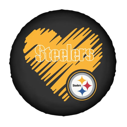 Pittsburgh Steelers Printed car spare tire dust protection cover tire protection cover
