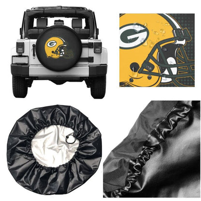 Green Bay Packers Printing tire protection covers car sun protection tire protection cover