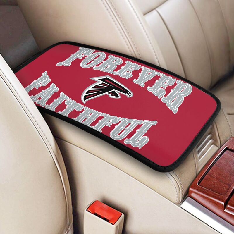 Atlanta Falcons Print car armrest box cover armrest protective cover
